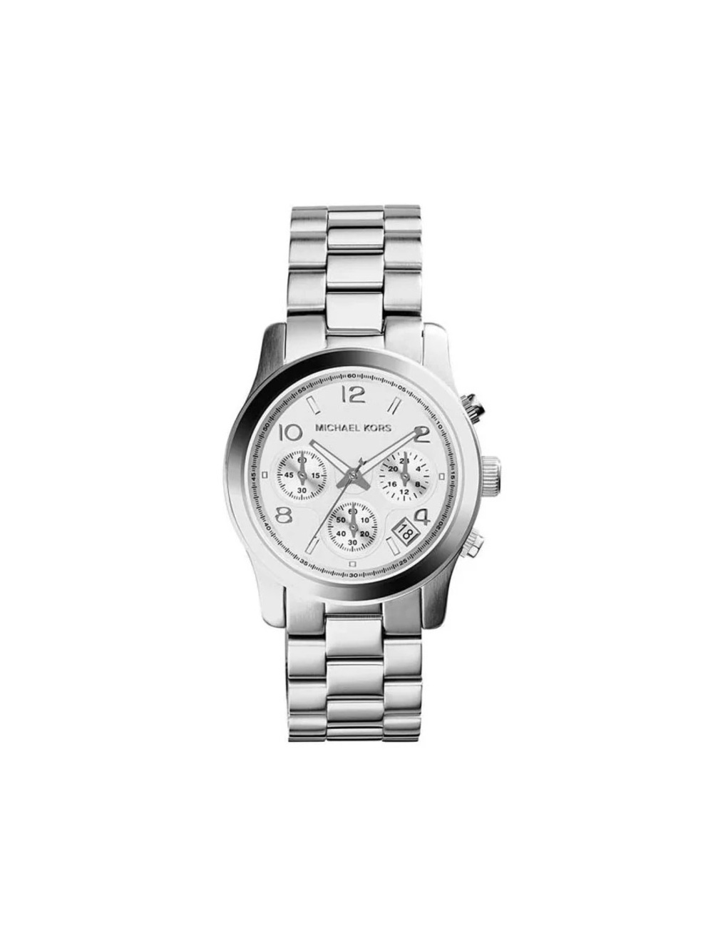 Michael Kors Runway Chronograph Silver-Tone Watch